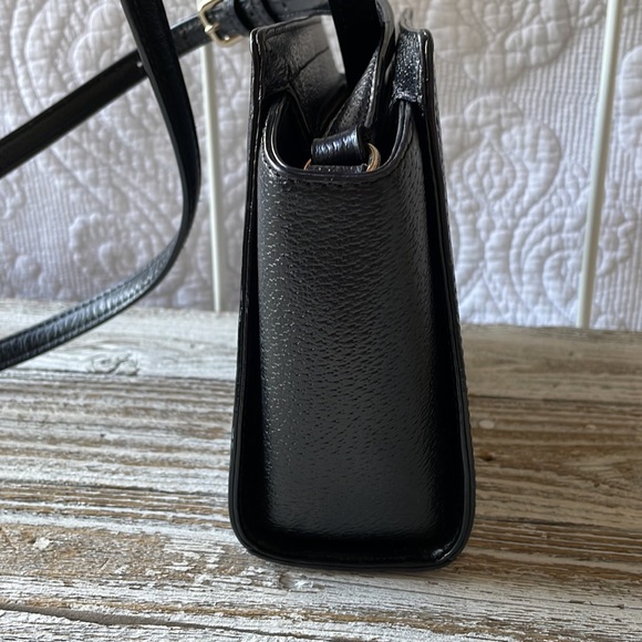 Kate Spade Black Leather Crossbody Purse - Picture 4 of 15